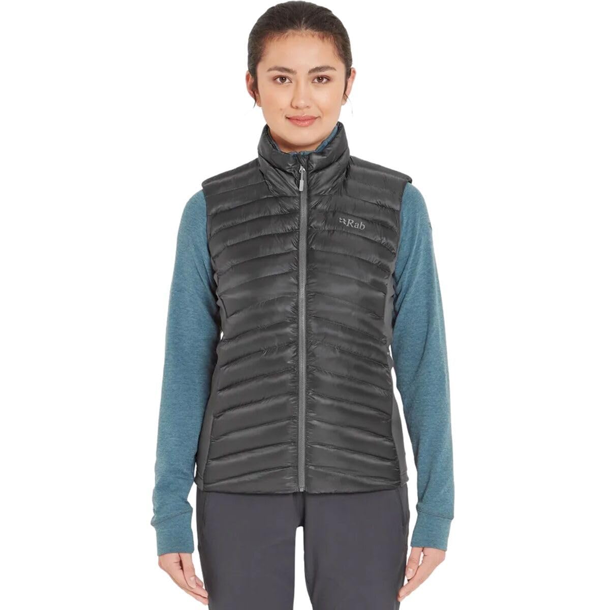 Rab Women's Graphene Cirrus Flex Vest Lightweight Insulated Gilet For Trekking, Skiing, & Climbing - Large