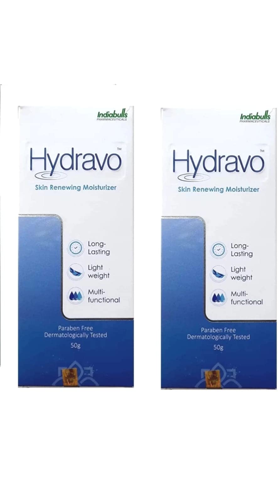 Hydravoskin Renewing Moisturizer - best moisturizer for dry skin(pack of 2 * 50g)