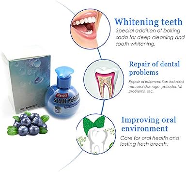 Powerful Detergent, New Toothpaste Whitening, Anti-Bleeding Gum, Toothpaste, Teeth