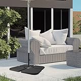 SG Traders 8kg Parasol Base - Heavy Duty Stand for Garden Umbrella, Outdoor Patio Umbrella Stand for Market & Garden umbrella holder, Iron Design Weighted Portable Freestanding Garden Parasol Holder - Image 2