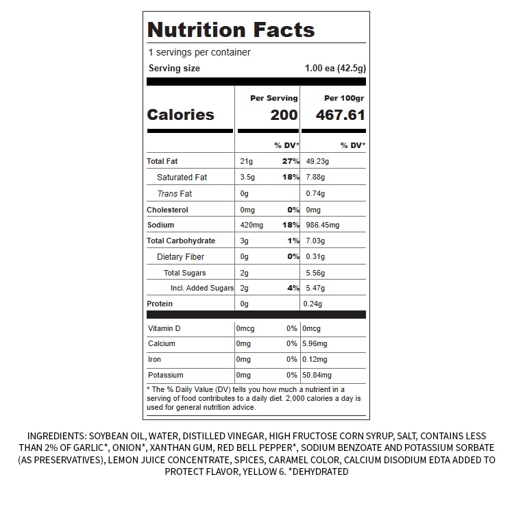 golden italian dressing nutrition Hidden Valley Dressing, 84/1.5 oz. Pouches, by Ventura Foods Occasion:DATE NIGHT