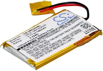 HS-9 UBC322030 140mAh   Ultralife UBC322030 UBP008