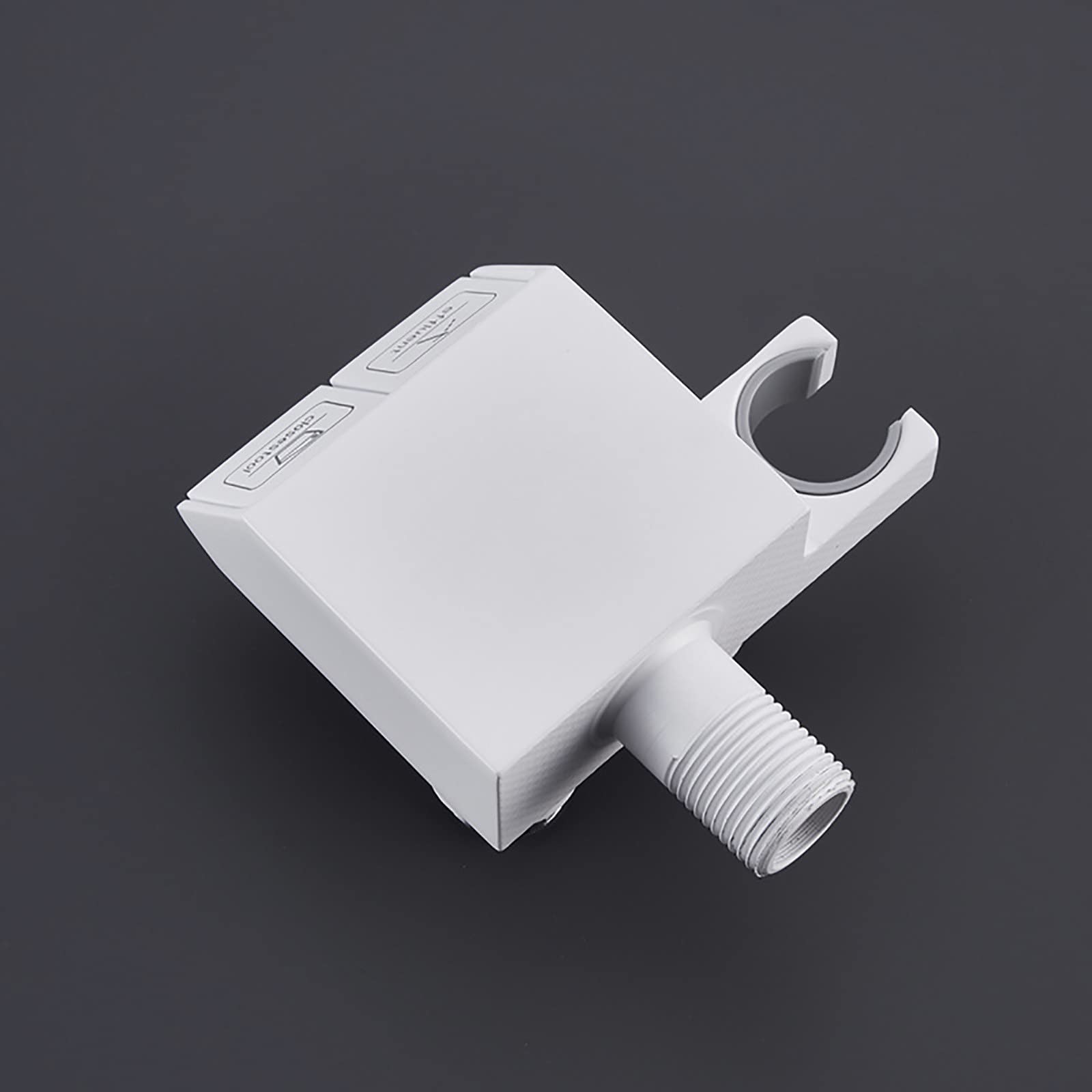 Douchette WC Kit Complet, Douchette Toilette WC Laiton Bidet Toilette Douchette pour L'hygiène Personnelle Quotidienne Blanc Pulvérisateur de Bidet à Main