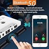 Arsvita Car Audio Bluetooth Cassette Receiver, Tape Player Bluetooth 5.0 Cassette to Aux Adapter