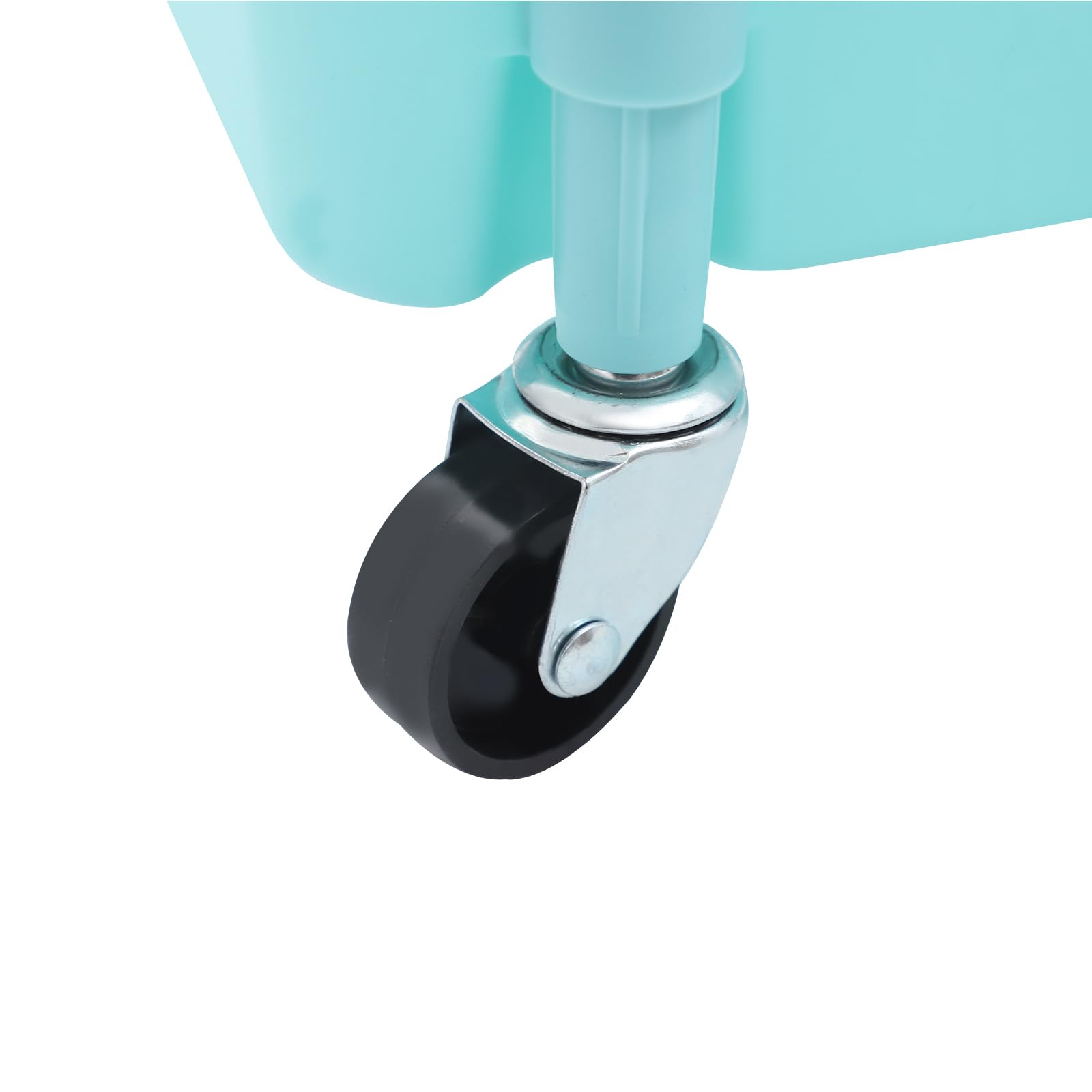 Carrello portaoggetti a 4 ripiani con cassetto, carrello multifunzione per camera da letto, cucina, bagno, soggiorno, blu