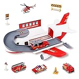 juguetes mexicanos nombres 【Totalmente Equipado Y Potente】 La versión mejorada de la aeronave está equipada con estacionamientos, centros de mantenimiento, helipuertos y toboganes. Instalaciones completas, funciones potentes, el juego de juguetes de coche de avión es muy interesante, para satisfacer las necesidades de juego de sus hijos.