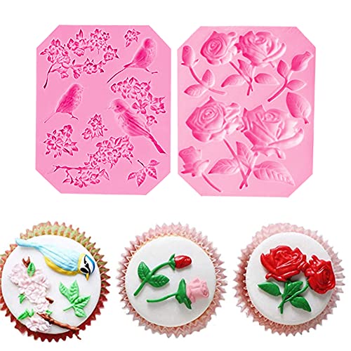 Molde de silicona para fondant y mousse de chocolate