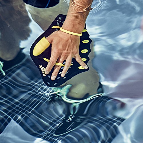 Speedo Unisex Swim Training Clutch Paddles , Blue , Small/Medium #TOP4