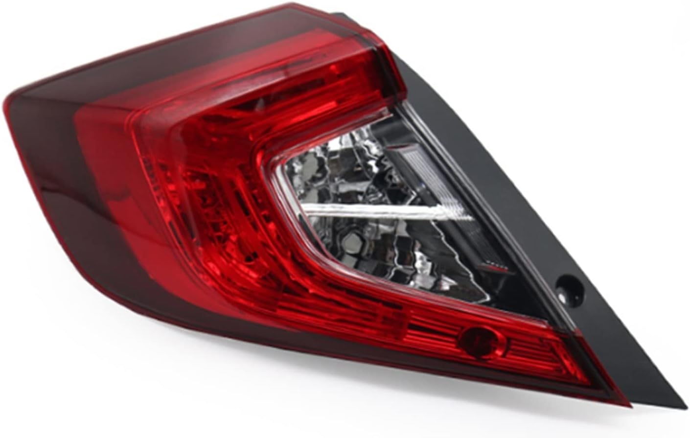 Car Rear Light Assemblies For Civic Hatchback 2017-2021 Car LED Rear Tail Light Warning Brake Fog Lamp Turn Signal Light 33500TGGA01 LED Rear Tail Lights(Left)