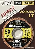 Hitena Aquanix - Fluorocarbon Fly Tippet (33yd) Made with Highest Grade Fluorocarbon. Supple. Less M