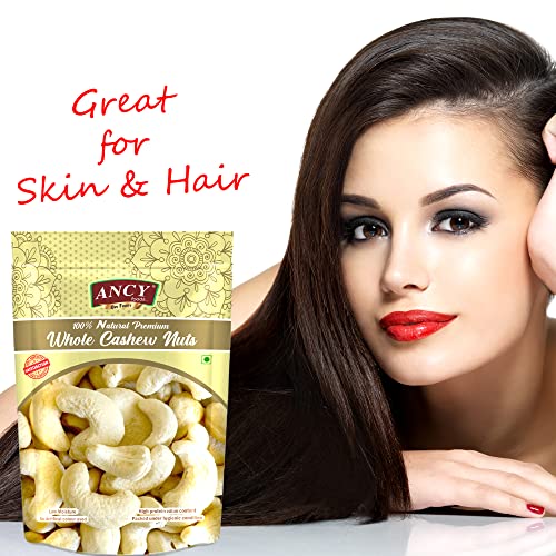 Image of Ancy Kaju (Cashew) 250 Grams for All Ages | High in Protein and Boosts Energy and Build Immunity | Healthy Nutritious Cashew Nut | Delicious Vegan & Crunchy Kaju Nut for Cooking and Raw Eating