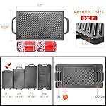 GGC Cast Iron Reversible Griddle - Image 2