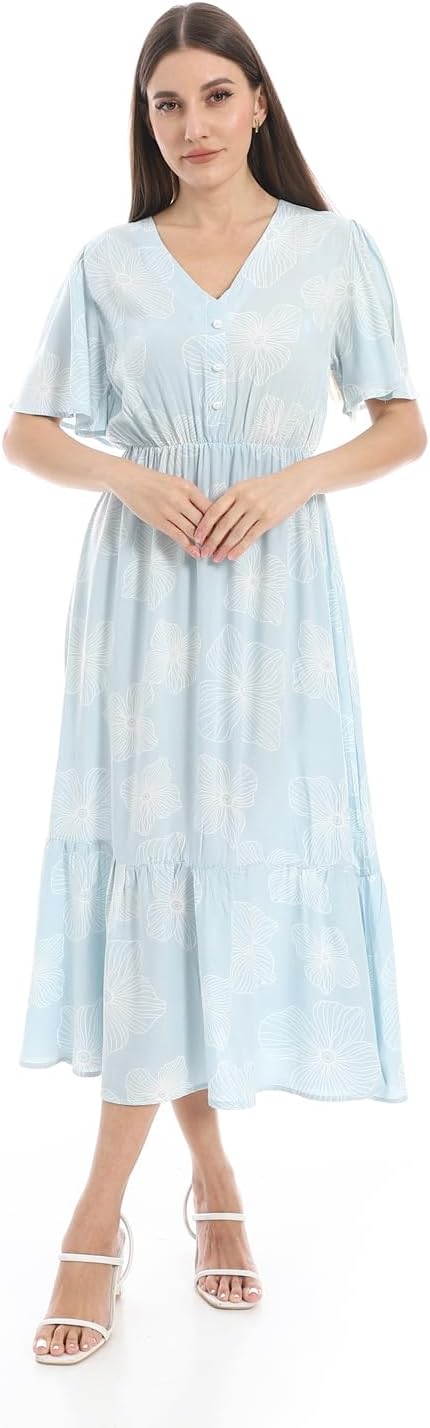 Baby Blue & White