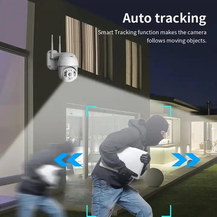 Image of TP PLUS 3MP Full HD Smart Wi-Fi CCTV Home Security Camera 360 with Pan Tilt Bulb Camera View & Talk 128GB SD Card Support (Not Included) Perfect for Office Monitoring (Dome Camera)