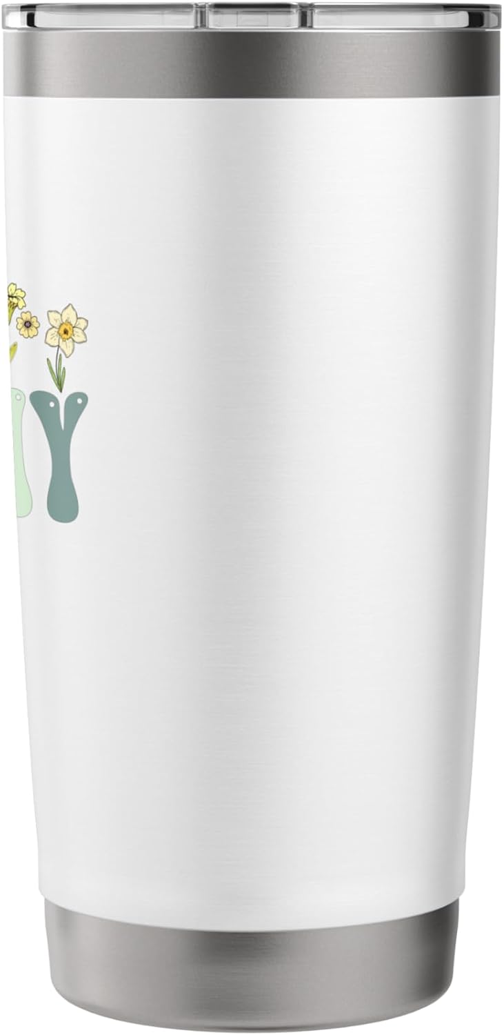 Gammy Gifts Women Wildflower Floral Design Gammy Stainless Steel Insulated Tumbler - Image 2