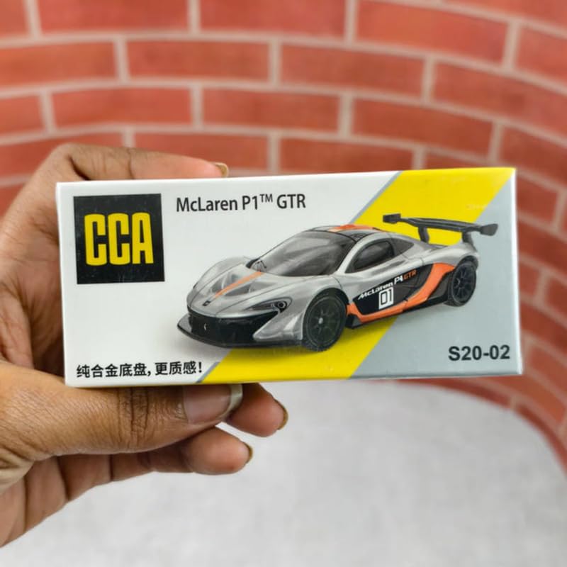 Image of CCA 1:64 Mclaren P1 GTR Collection Cool Car Series 3+ Years (Grey)