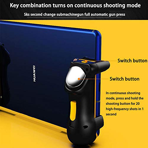 DishyKooker 2pcs Left+Right Plastic Winner Winner Chicken Chicken Dinner Trigger for Tablet Mobile P
