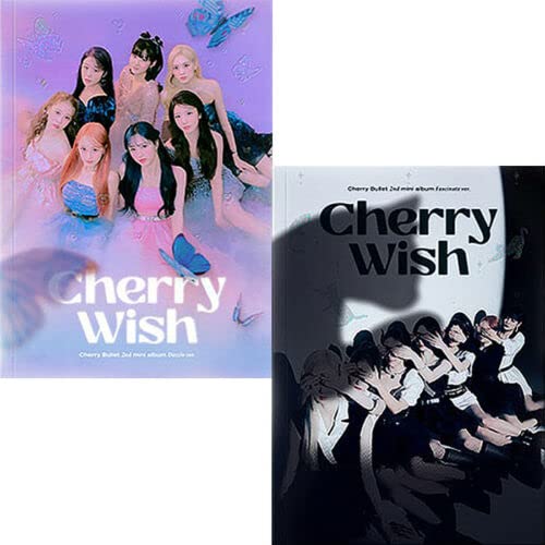 Cherry Bullet Cherry Wish 2nd Mini Album Dazzle Fascinate Set