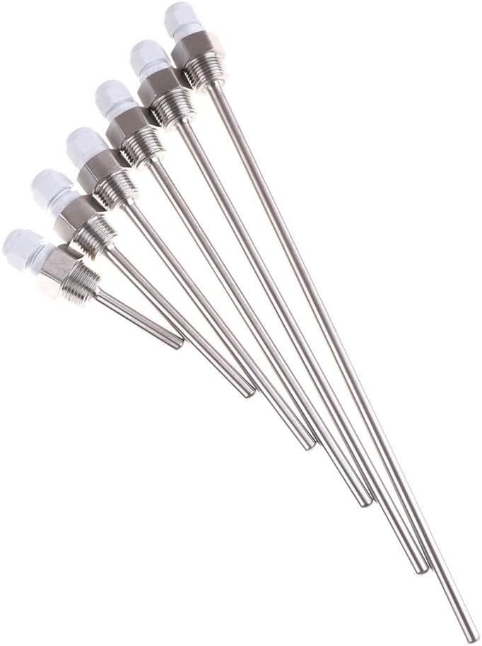 Premium Stainless Steel Thermowell For Temperature Sensors 12 NPT Threads, Suitable For Various Lengths(500mm)