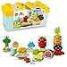 Produktbild LEGO DUPLO My First Organic Garden Brick Box 10984, Stacking Toys for Babies and Toddlers 1.5+ Years Old, Learning Toy with Ladybug, Bumblebee, Fruit & Veg, Sensory Toy for Kids