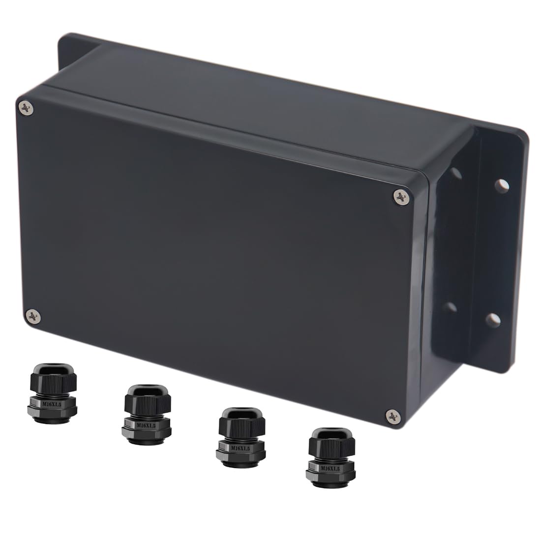 Waterproof Project Box - 2 Pack ABS Electrical Enclosure -11 Waterproof Project Box - 2 Pack ABS Electrical Enclosure -11