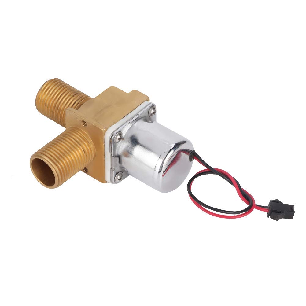 Válvula solenoide de urinario de 6V para reparar fugas de agua en baños