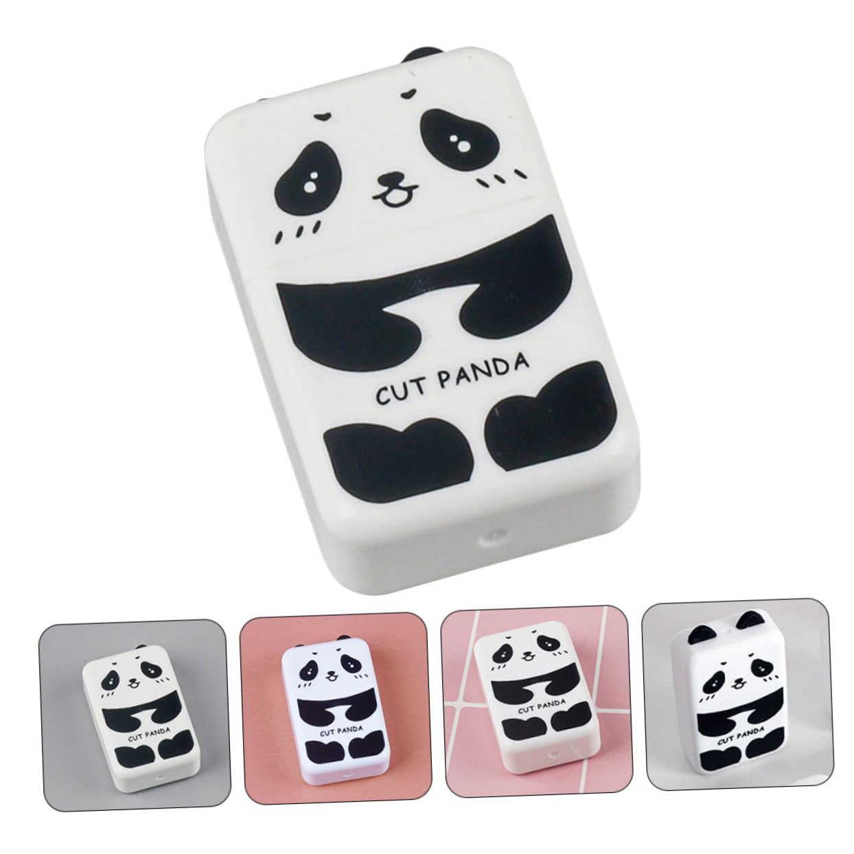 HOMSFOU 3 Ensembles Gomme Panda Gommes Panda Gamme D'art Pour Le Dessin À Dessin Professionnelle Papeterie D'anniversaire Caoutchouc 10 Pièces * 3