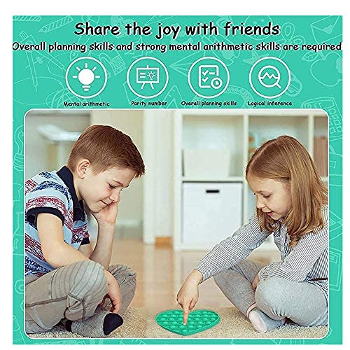 Brinquedos Sensoriais Push Pop Bubble Brinquedos Engraçados de Silicone, Autismo, Ansiedade Pessoas