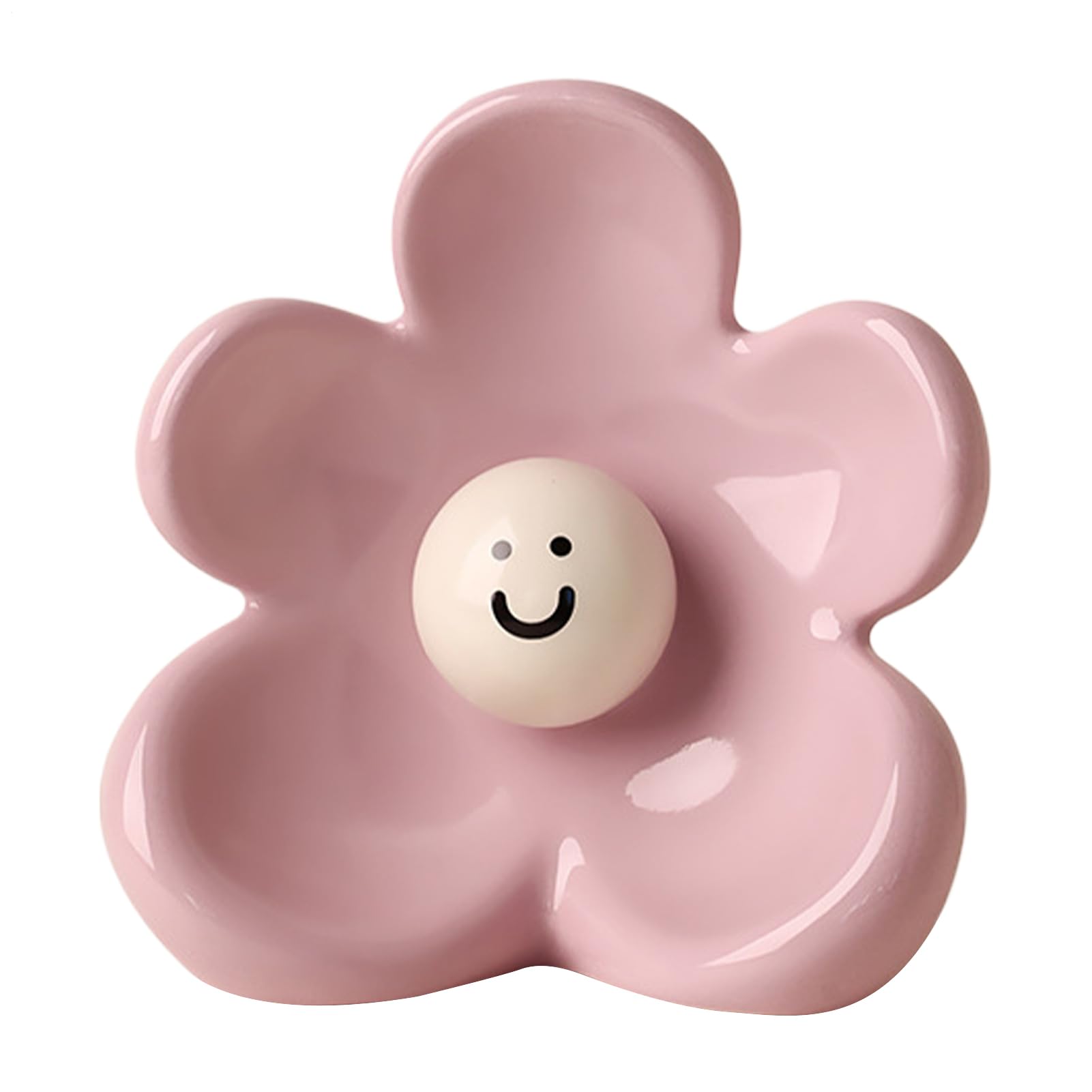 Vase en céramique esthétique pour étagère et bureau de maison créative