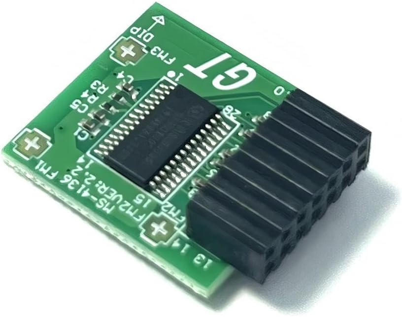 TPM 2.0 Module LPC 14Pin with SLB9665 for MSI MS-4136 B450-A PRO,B450 Tomahawk MAX,B450 Tomahawk,B450 Gaming Plus,B450 Gaming PRO Carbon AC,B450 Gaming PRO Carbon MAX WiFi