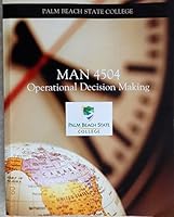 Operational Decision Making MAN4504 PBSC Custom 1256212865 Book Cover