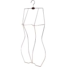 Rose Gold Color Bikini Swimsuit Hanger 3D Body Shape Display Hangers 10Pack