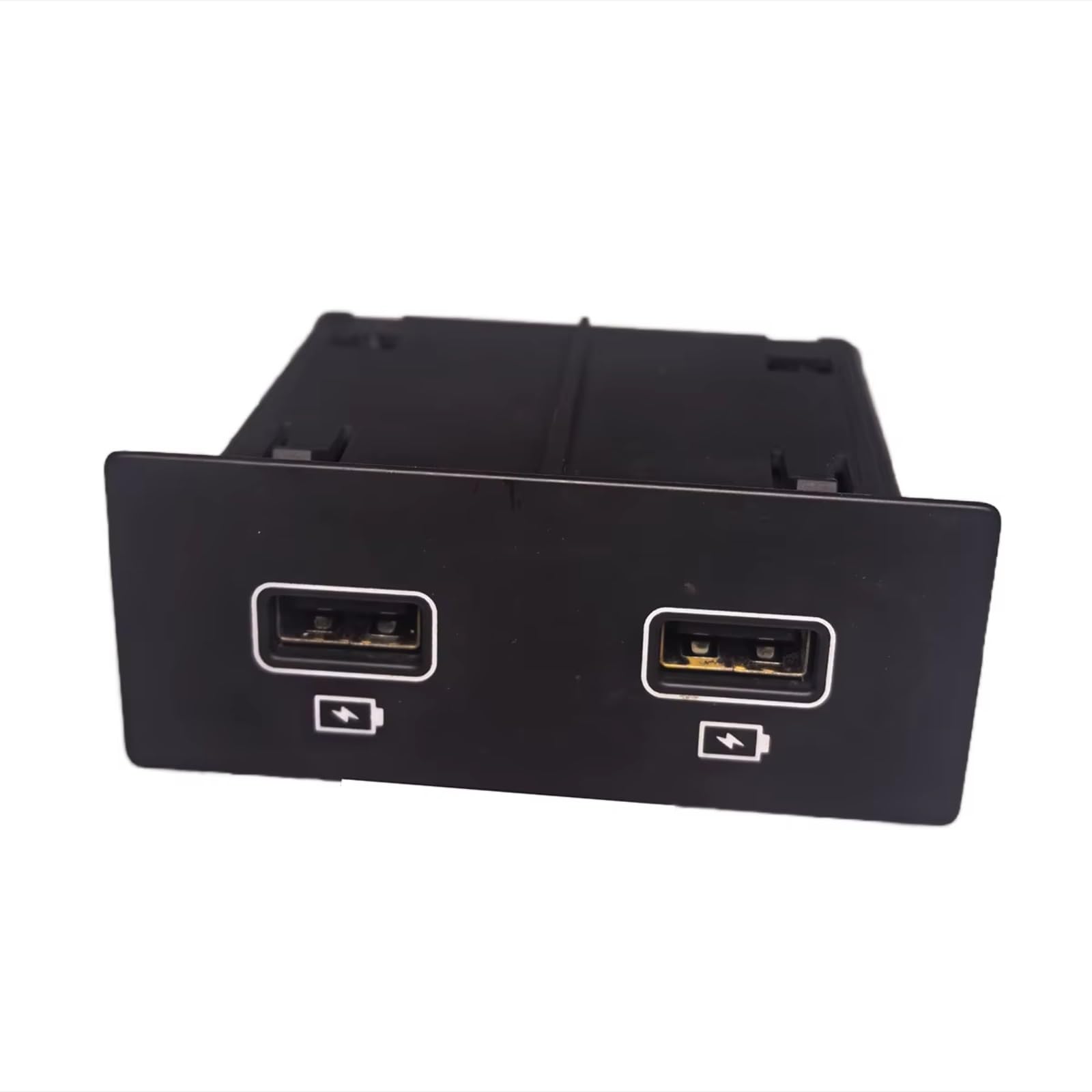 Compatible Con Kadjar 280230033R Puerto De Alimentación USB Doble Salida De Enchufe Puerto De Carga Auxiliar Modular Adaptador USB Interfaz AUX
