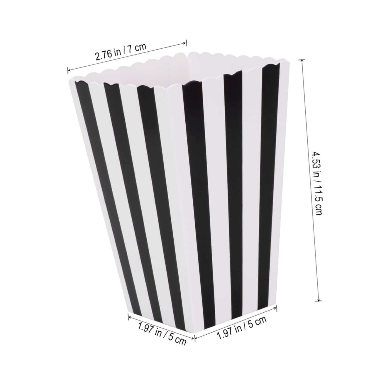 240pcs Popcorn Boxes for Parties Weddings and Movie Convenient Snack Holder for Popcorn Candy and Treats for Festive Table Decorations