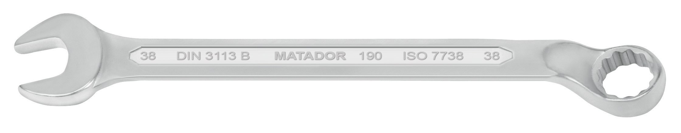 Clé MATADOR 0190 0380 acier forgé 38 mm d'exception