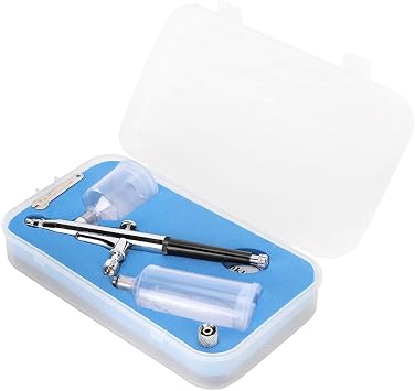 Acrylic Paint Artist Set, Action Airbrush DoubleAction Pneumatic Spray Gun for Art Supplies for Painting
