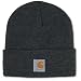 Carhartt Big Boys' Acrylic Watch Hat, Charcoal Heather, Youth