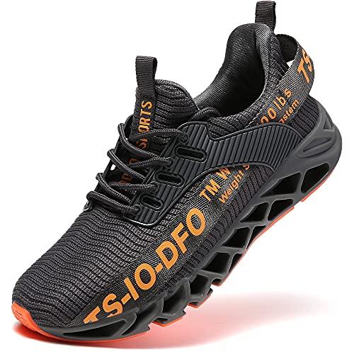 Image of FRSHANIAH Men Athletic Shoes Breathable Running Shoes Non-Slip Fashion Sneakers
