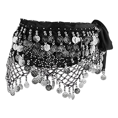 Colcolo Trajes Femininos Com Corrente De Cinturo Para E Cachecol De Dança Do Ventre Com 320 Moedas D