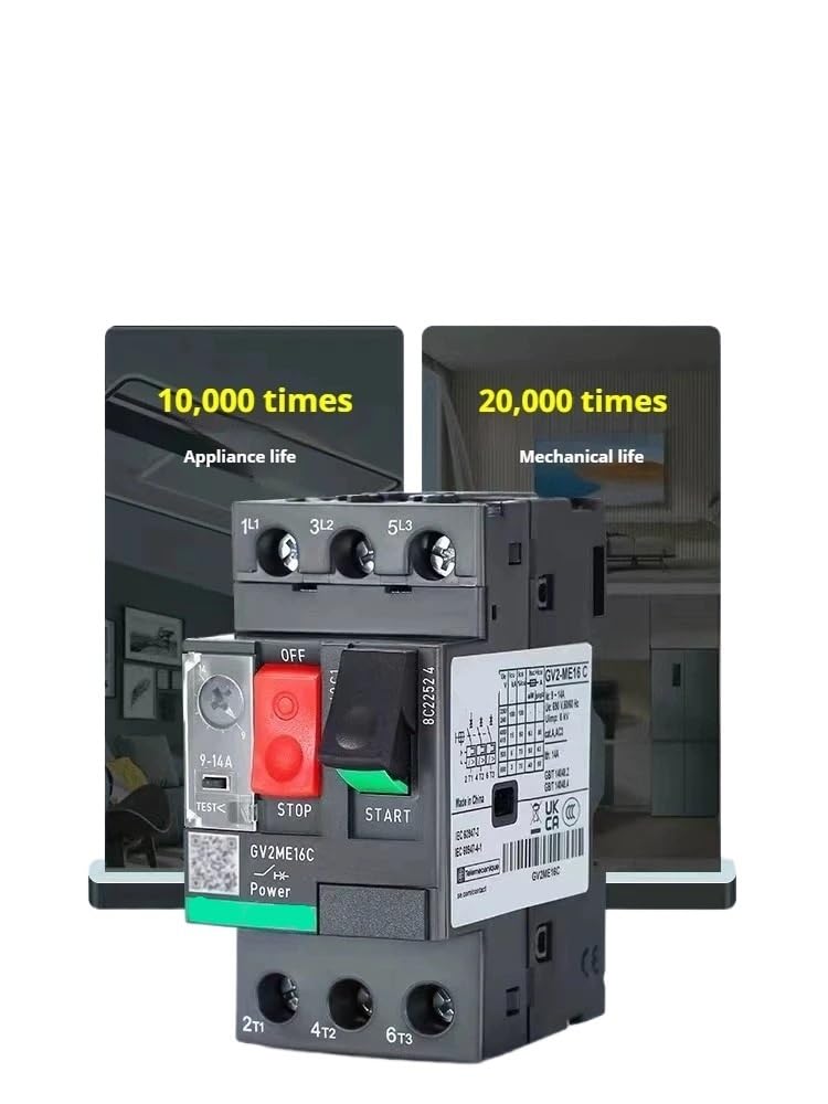 Thermal Magnetic Motor Protector 01-32A Range Circuit Breaker(GV2ME03C(0.25-0.40A))