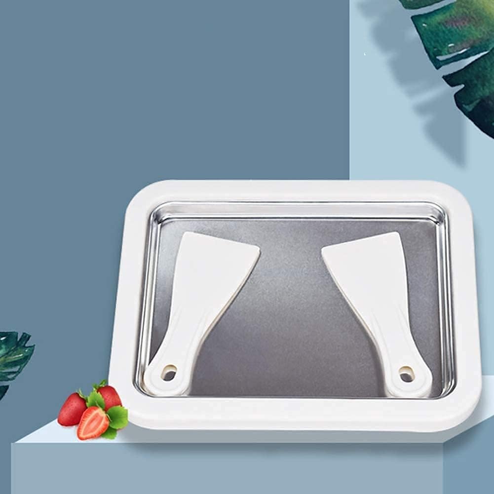 Primechoice Ice Cream Maker Machine for Homemade Rolled Cream Gelato, Yogurt Maker, White-image-8