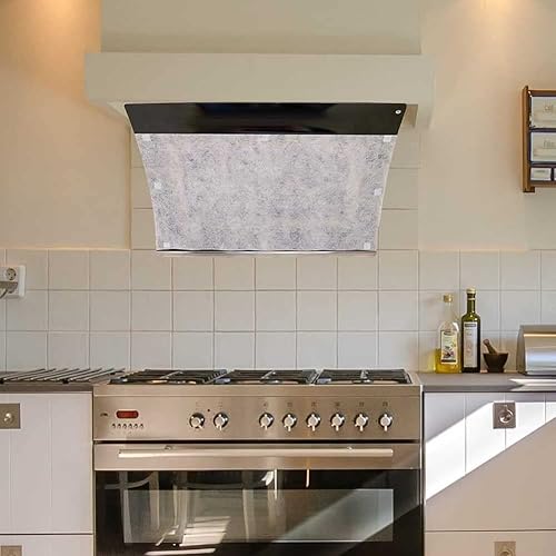 Miniatura 2 de Juego de 12 filtros de filtro para campana extractora no tejida, filtros de grasa universales, juego de filtros de campana extractora con 20