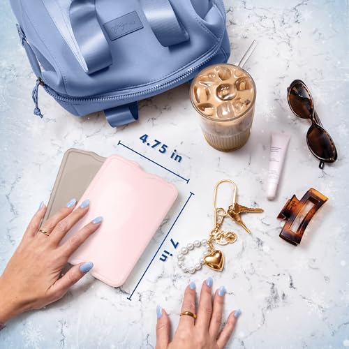 Image of Cool Coolers by Fit & Fresh 4 Pack XL Slim Ice Packs, Quick Freeze Space Saving Reusable Ice Packs for Lunch Boxes or Coolers