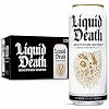Liquid Death Still Mountain Water, 16.9 oz Tallboys (12-Pack)