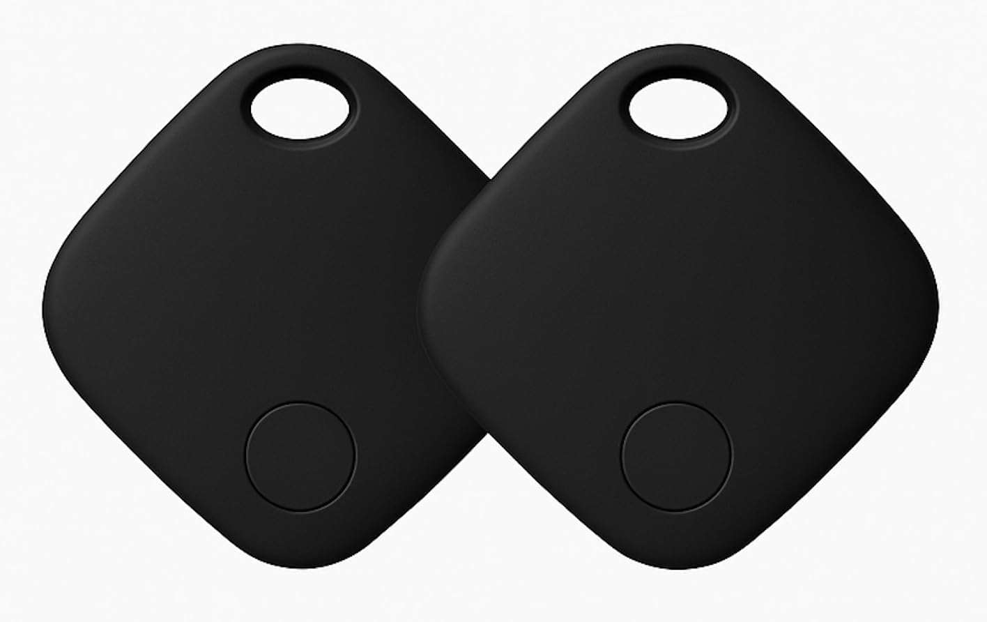 2-Pack Oscanna Tracker Tag using Google Find My Device  ANDROID ONLY Black