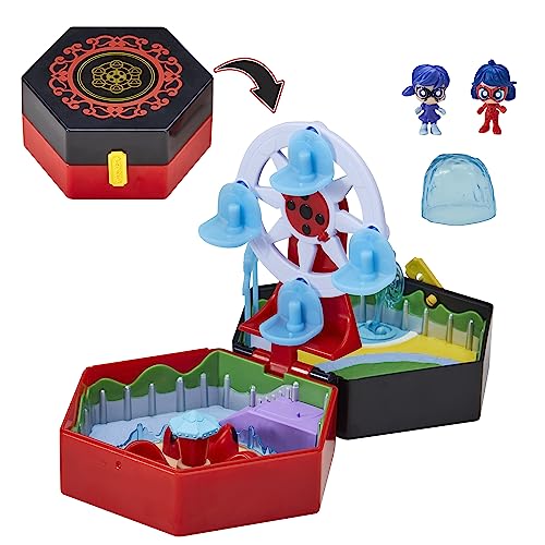 Miraculous: Biedronka i Czarny Kot Chibi Amusement Figurki, zestaw
