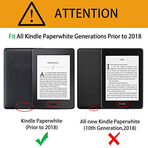OMOTON Kindle Paperwhite Case (10th Generation-2018), Smart Shell Cover with Auto Sleep Wake Feature