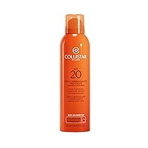 Collistar Spray Abbronzante Idratante Protezione SPF 20, Spray Corpo Ultra Fresco Facile da Applicare, Azione Idratante con Vitamina E e Olio di Jojoba, Nebulizzatore 360°, 200 ml