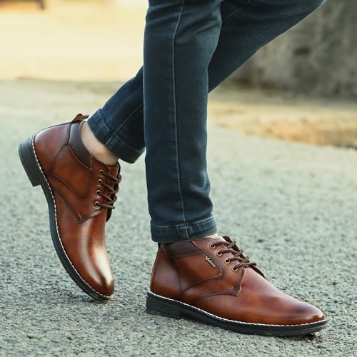 Image of Vellinto SKULLCRUSH Casual Synthetic Boots For Men