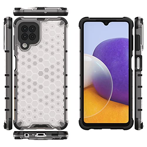 Image of Glasgow Back Case Cover Designed for Samsung Galaxy M32 - Transparent